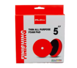 Pad espuma rojo  / Finish 5 pulgadas - Max Shine