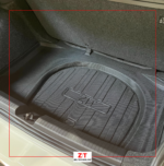 ALFOMBRA BAUL VW POLO TRACK 2023 HASTA 2025 (auxilio igual)  - Ziel Technology - Imagen 5