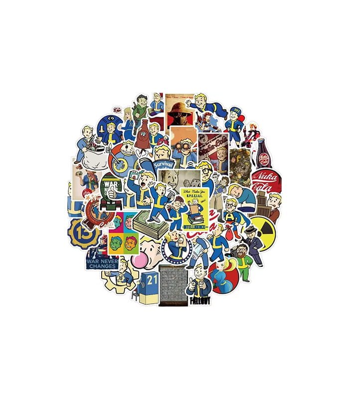fallout-stickers.jpeg Fallout Stickers - Imagen 1